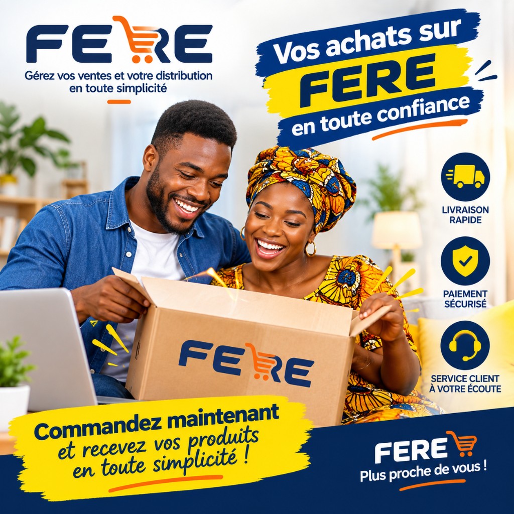 FERE — Vos achats en toute confiance, livraison rapide et paiement sécurisé